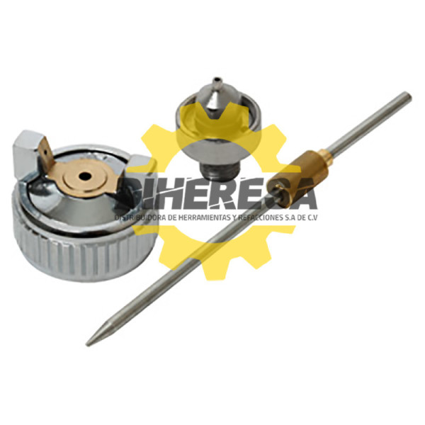 NF4021 JGO REFACCION 3PZ PISTOLA MINI HVLP DOGOTULS | DIHERESA