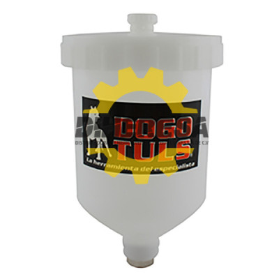 NF4028 VASO PLASTICO PISTOLA HVLP GRAVEDAD600ML DOGOTULS