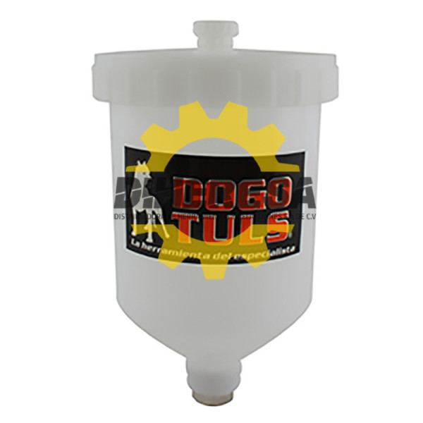 NF4028 VASO PLASTICO PISTOLA HVLP GRAVEDAD600ML DOGOTULS | DIHERESA
