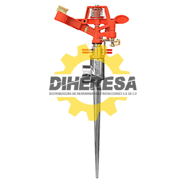 NG2011 ASPERSOR METALICO 1 VIA REGULABLE 360° DOGOTULS | DIHERESA