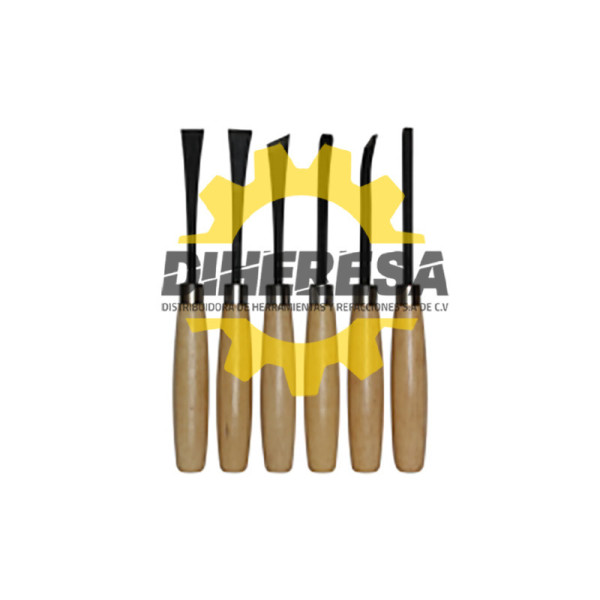 NH1004 JGO GURBIAS 6PZ MANGO MADERA  DOGOTULS | DIHERESA