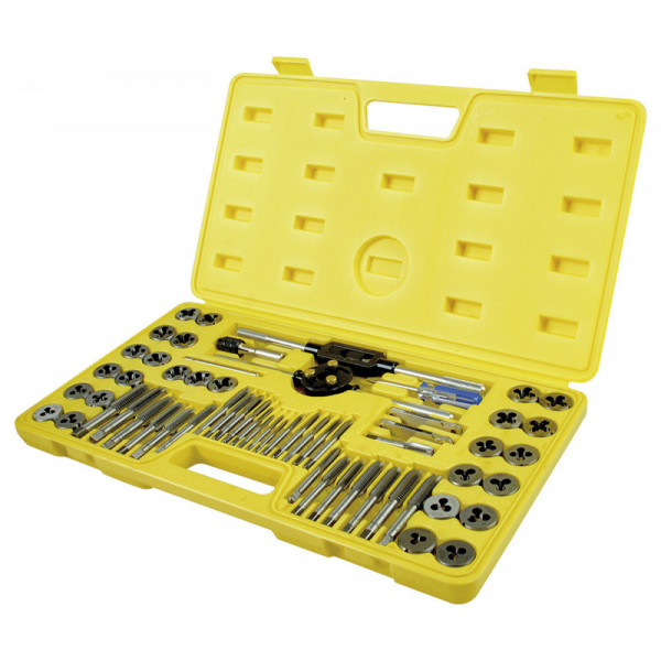123702 SURTEK Juego de machuelos y dados 60pz Surtek | DIHERESA