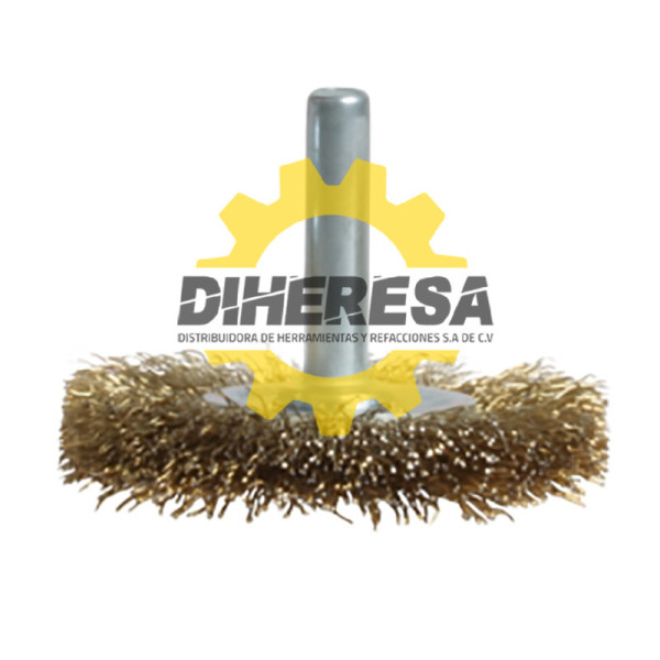 NI0110 CEPILLO DE ALAMBRE 63mm CIRCULAR E-1/4 DOGOTULS | DIHERESA