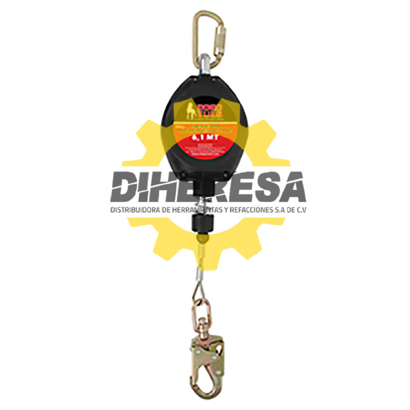 OA3024 LINEA DE VIDA AUTORETRACTIL CABLE 6.1 MT DOGOTULS | DIHERESA OA3024 LINEA DE VIDA AUTORETRACTIL CABLE 6.1 MT DOGOTULS | DIHERESA
