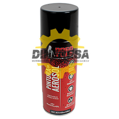 PA4001 PINTURA AEROSOL BRILLANTE NEGRO 400ml DOGOTULS | DIHERESA