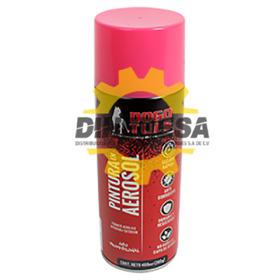 PA4027 PINTURA AEROSOL BRILLANTE ROSA MEXICANO DOGOTULS | DIHERESA