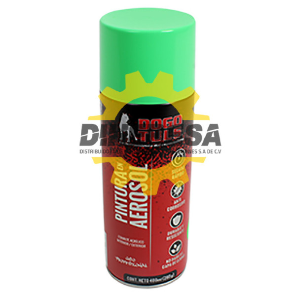 PA4041 PINTURA AEROSOL VERDE FLUORESCENTE DOGOTULS | DIHERESA