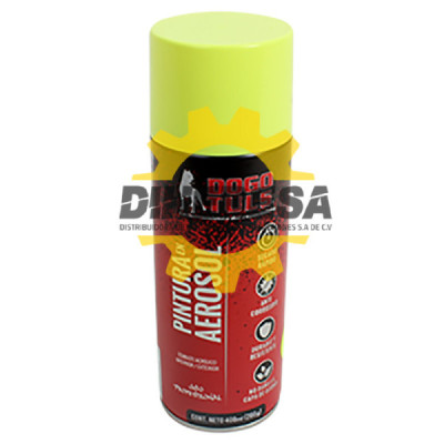 PA4042 PINTURA AEROSOL AMARILLO FLUORESCENTE DOGOTULS | DIHERESA