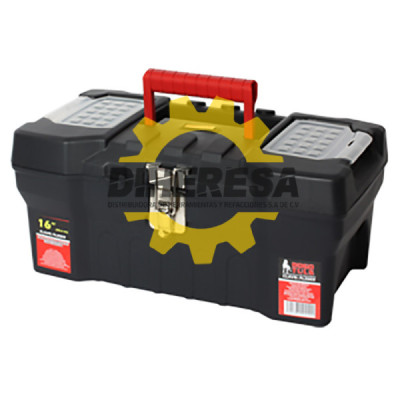 PL2003 CAJA HERRAMIENTA 16'' BROCHE METALICO DOGOTULS | DIHERESA