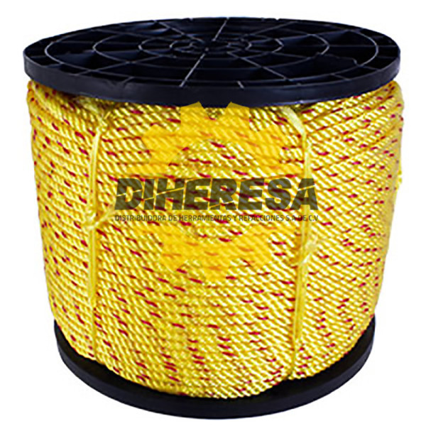 PS5004 SOGA POLIPROPILEN AMA/ROJO 10MM 3/8 20KG DOGOTULS | DIHERESA