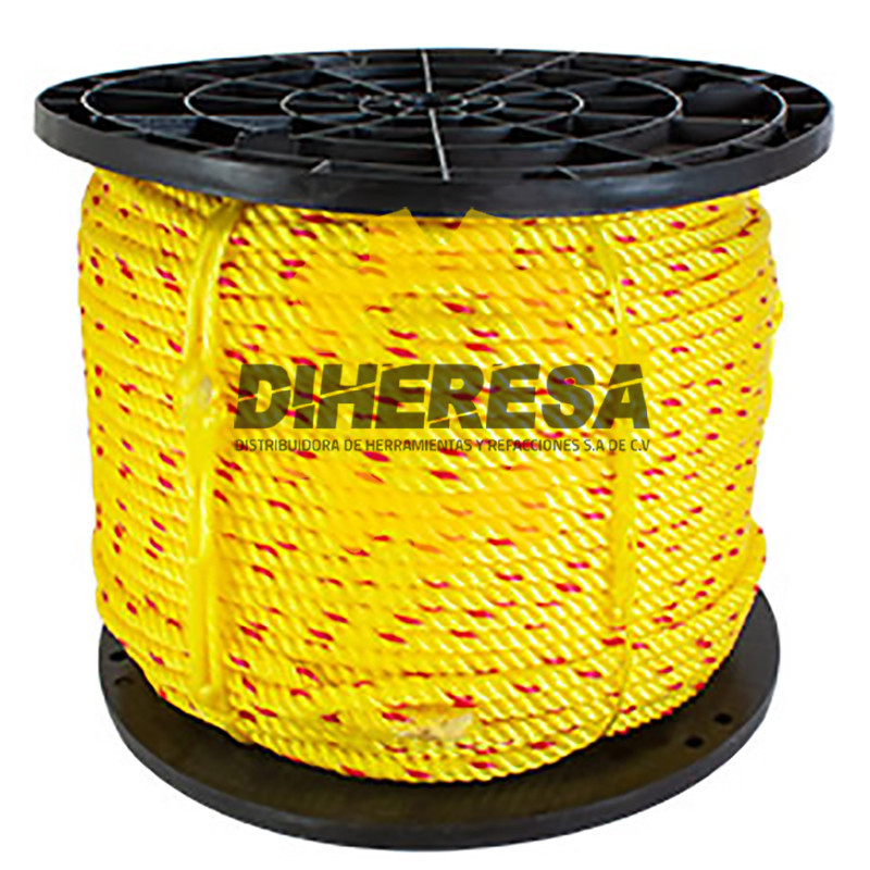 PS5005 SOGA POLIPROPILEN AMA/ROJO 13MM 1/2 26KG DOGOTULS | DIHERESA PS5005 SOGA POLIPROPILEN AMA/ROJO 13MM 1/2 26KG DOGOTULS | DIHERESA
