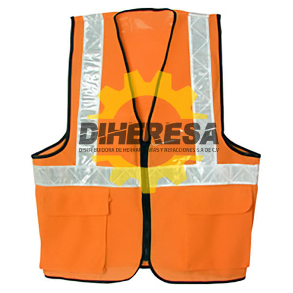 QB3050 CHALECO RESCATISTA NARANJA UNITALLA DOGOTULS | DIHERESA