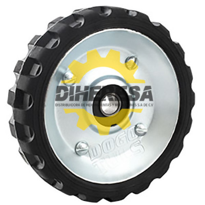 RD5001 RUEDA DIABLO 4  pulgadas  UN BALERO FLECHA 10MM DOGOTULS