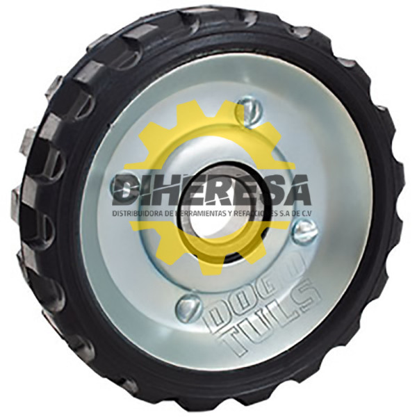 RD5002 RUEDA DIABLO 4'' UN BALERO FLECHA 17MM DOGOTULS | DIHERESA