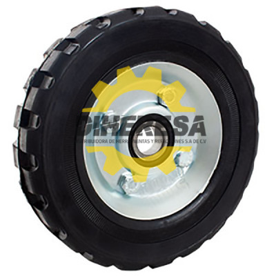 RD5005 RUEDA DIABLO 6'' UN BALERO FLECHA 17MM DOGOTULS | DIHERESA