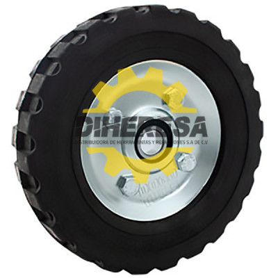 RD5006 RUEDA DIABLO 7'' UN BALERO FLECHA 17MM DOGOTULS | DIHERESA