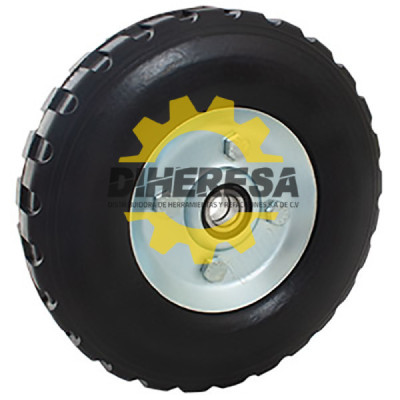 RD5009 RUEDA DIABLO 8''DOBLE BALERO FLECHA 17MM DOGOTULS | DIHERESA