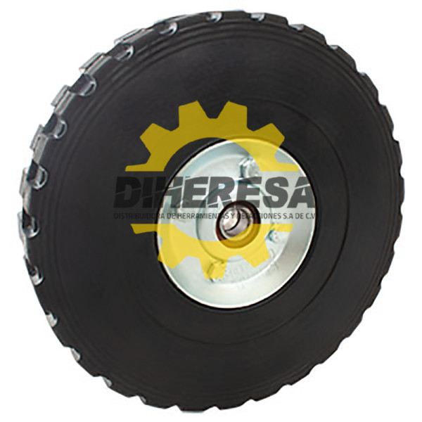 RD5011 RUEDA DIABLO 10''DOBLE BALERO FLECHA 17MM DOGOTULS | DIHERESA