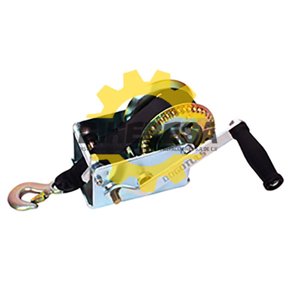 RH5010 RESTIRADOR MANUAL 2000LBS BANDA Y GANCHO DOGOTULS | DIHERESA