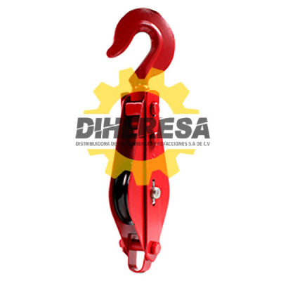 RH5041 POLEA GARRUCHA SENCILLA 4''0.8T GIRATORIA DOGOTULS | DIHERESA