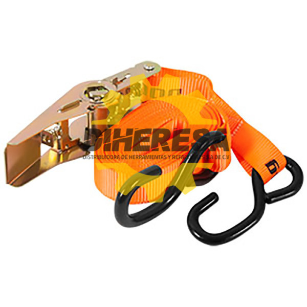 RI5042 SUJETACARGAS 1''X5MT GANCHO TIPO S 400 KGS DOGOTULS | DIHERESA