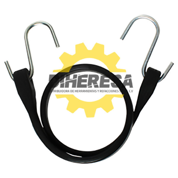 RI5090 SUJETADOR DE HULE 15'' X 19MM 2 PZAS 38CM DOGOTULS | DIHERESA