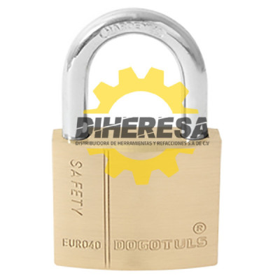 RL9002 CANDADO DE LATON 40MM GANCHO CORTO DOGOTULS | DIHERESA