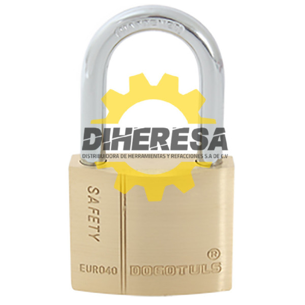 RL9003 CANDADO DE LATON 40MM GANCHO LARGO DOGOTULS | DIHERESA