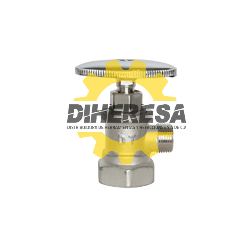 RU6030 LLAVE 1/2 X 1/2 CONTROL LAVABO CROMADA DOGOTULS | DIHERESA RU6030 LLAVE 1/2 X 1/2 CONTROL LAVABO CROMADA DOGOTULS | DIHERESA