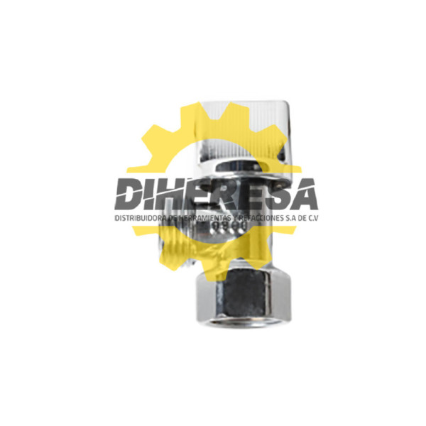 RU6105 LLAVE CONTROL 90?ø 1/2X1/2 LAVABO CROMADA DOGOTULS | DIHERESA