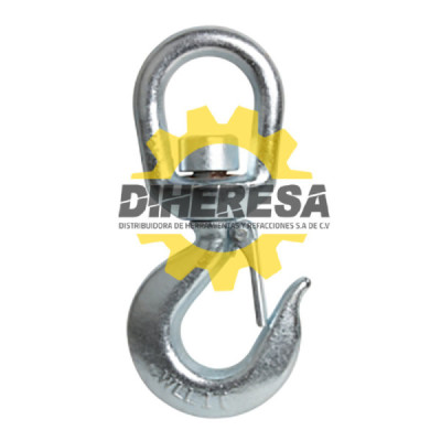 SH5081 GANCHO DE ACERO FORJADO 1TON GIRATORIO DOGOTULS | DIHERESA