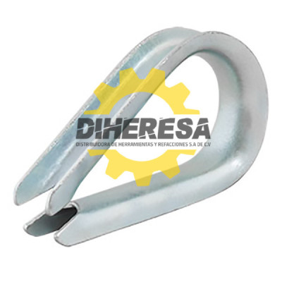 Cuello galvanizado 5/16 para cable de acero SH5102 DOGOTULS