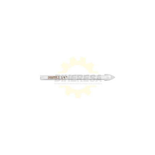 SQ1054 BROCA VIDRIO YCERAMICA 1/4'' PTA CARBURO DOGOTULS | DIHERESA