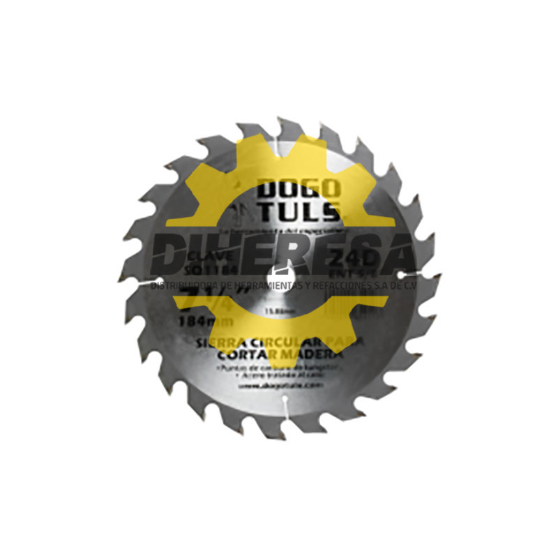 SQ1187 SIERRA CIRCULAR MADERA 8-1/4 40D ENT5/8'' DOGOTULS | DIHERESA SQ1187 SIERRA CIRCULAR MADERA 8-1/4 40D ENT5/8'' DOGOTULS | DIHERESA