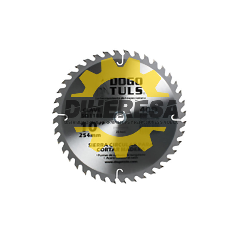 SQ1189 SIERRA CIRCULAR MADERA 10'' 60D ENT 1'' DOGOTULS | DIHERESA SQ1189 SIERRA CIRCULAR MADERA 10'' 60D ENT 1'' DOGOTULS | DIHERESA