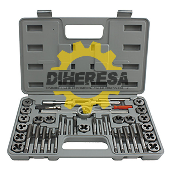 ST1074 JUEGO METRICO DADOS Y MACHUELOS 40PZ DOGOTULS | DIHERESA
