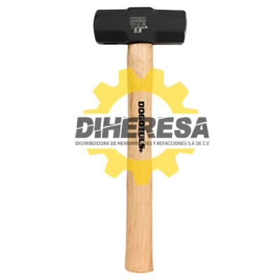 TB4018 MARRO OCTAGONAL 2LB MANGO MADERA DOGOTULS | DIHERESA