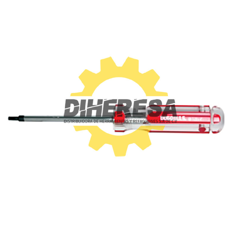 Desarmador acetato rojo torx 1/4x4 t20 TO2037 DOGOTULS Desarmador acetato rojo torx 1/4x4 t20 TO2037 DOGOTULS