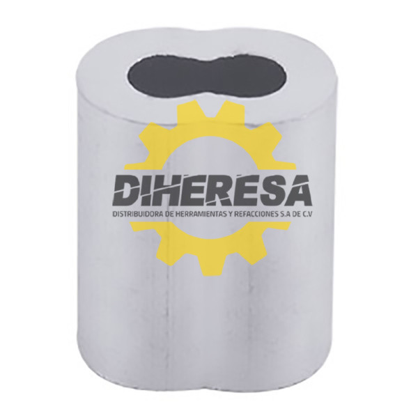 YC5004 CASQUILLO ALUMINIO DOBLE 3/32'' DOGOTULS | DIHERESA