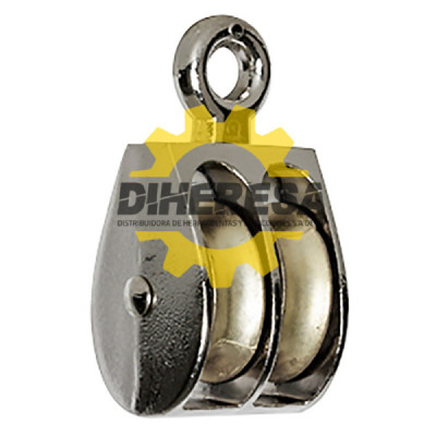 YC5015 GARRUCHA FIJA 1.5''(38mm) DOBLE ZINC DOGOTULS | DIHERESA