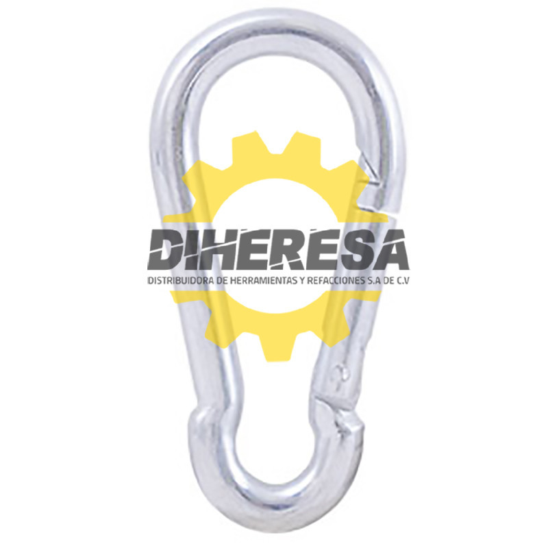 YC5022 GANCHO RAPIDO C/SEGURO GALV 80X8MM 181kg DOGOTULS | DIHERESA YC5022 GANCHO RAPIDO C/SEGURO GALV 80X8MM 181kg DOGOTULS | DIHERESA