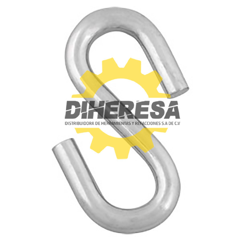 YC5025 GANCHO HAMAQUERO 6x51mmTIPO ''S'' DOGOTULS | DIHERESA YC5025 GANCHO HAMAQUERO 6x51mmTIPO ''S'' DOGOTULS | DIHERESA