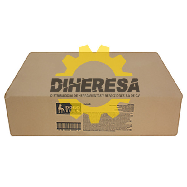 ZF5004 RODAJA HULE NEGRO FIJA 4'' BUJE DOGOTULS | DIHERESA