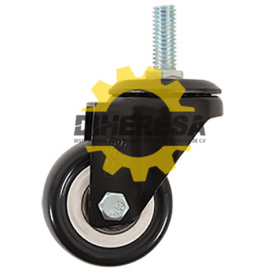 ZF5187 RODAJA PVC NEGRO...