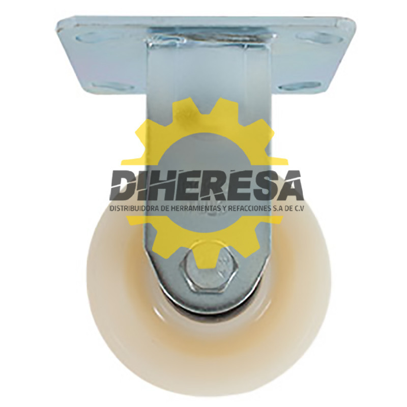 ZF5199 RODAJA PP USO PESADO FIJA 4'' DOGOTULS | DIHERESA ZF5199 RODAJA PP USO PESADO FIJA 4'' DOGOTULS | DIHERESA