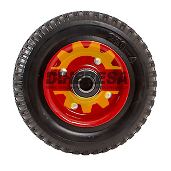 ZF5230 RODAJA DE HULE SOLIDO 8'' DOGOTULS | DIHERESA