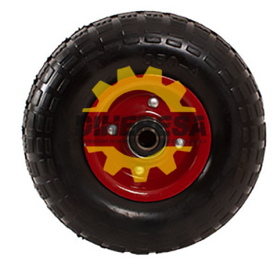 ZF5231 RODAJA DE HULE SOLIDO 10'' DOGOTULS | DIHERESA