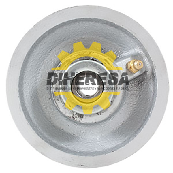 ZF5232 RUEDA DE FIERRO TIPO V 4'' DOGOTULS | DIHERESA