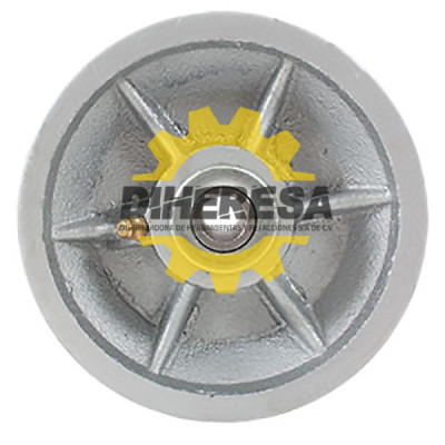 ZF5233 RUEDA DE FIERRO TIPO V 5'' DOGOTULS | DIHERESA