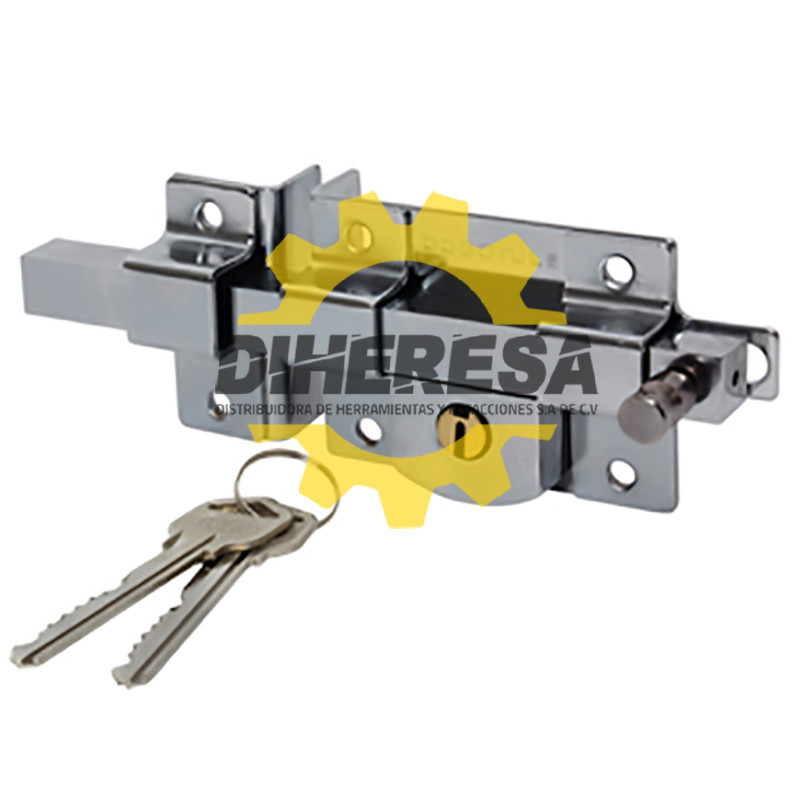 ZI9043 CERRADURA BARRA FIJA IZQUIERDA CROMADA DOGOTULS | DIHERESA ZI9043 CERRADURA BARRA FIJA IZQUIERDA CROMADA DOGOTULS | DIHERESA